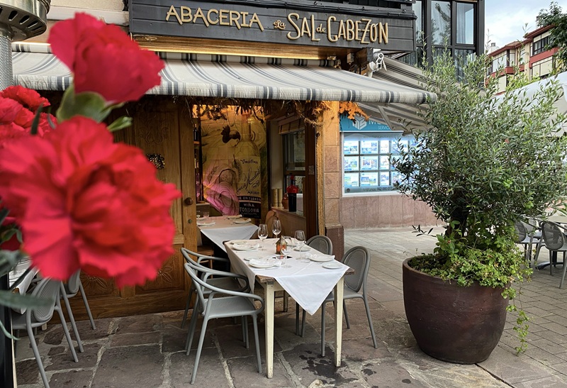 Comedor del restaurante La Abacería