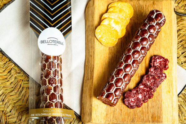 Salchichón de solomillo ibérico y trufa Belloterra